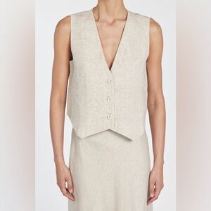 Linen Vest